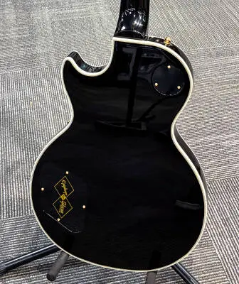 Epiphone - Les Paul Custom Electric Guitar with Hardshell Case - Ebony 2